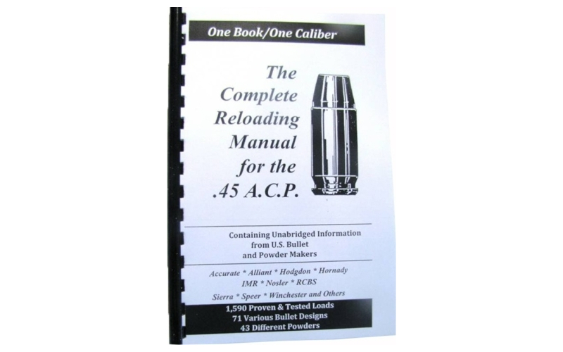 Loadbooks Usa, Inc. Loadbook-45 acp